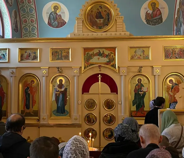 Воскресная служба в Неделю 4-ю Великого поста